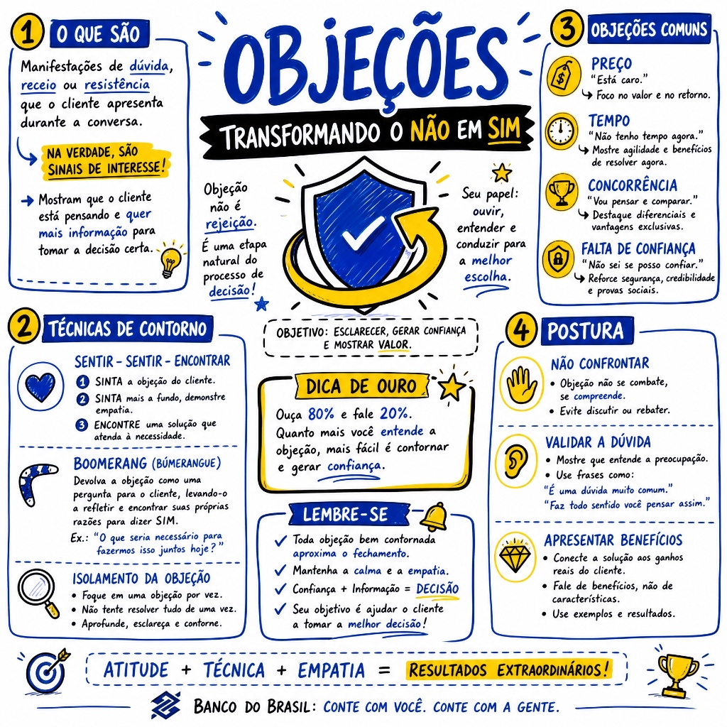 Objeções: Transformando o Não em Sim