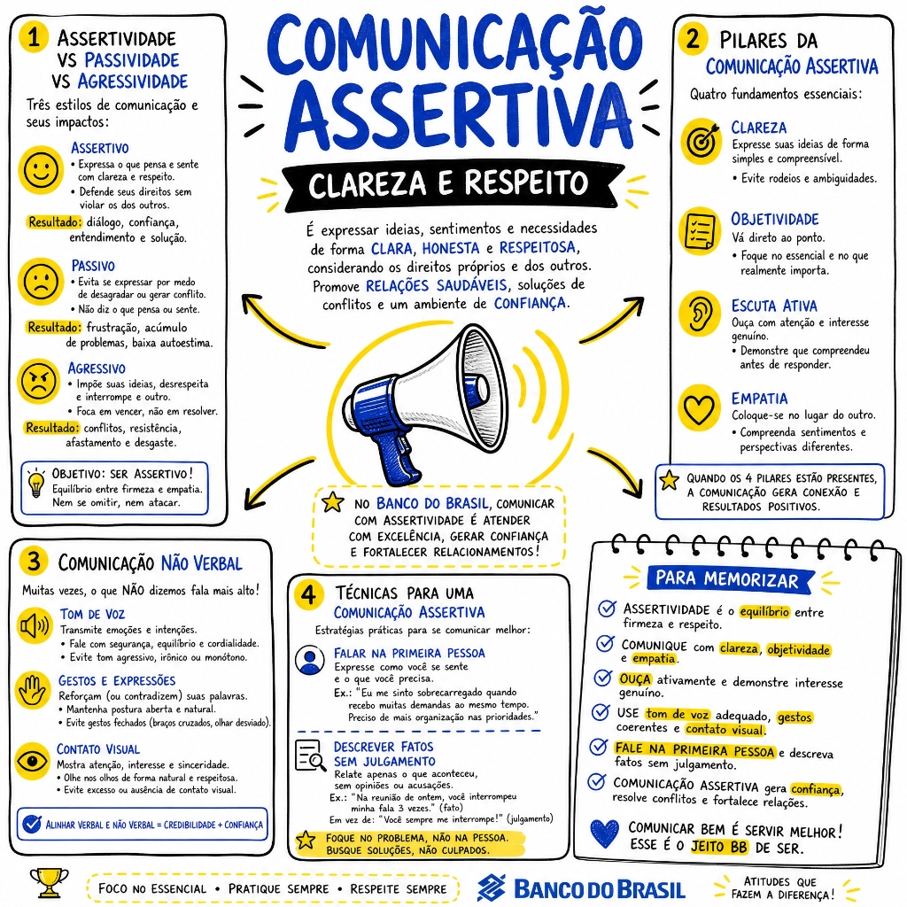 Comunicação Assertiva: Clareza e Respeito