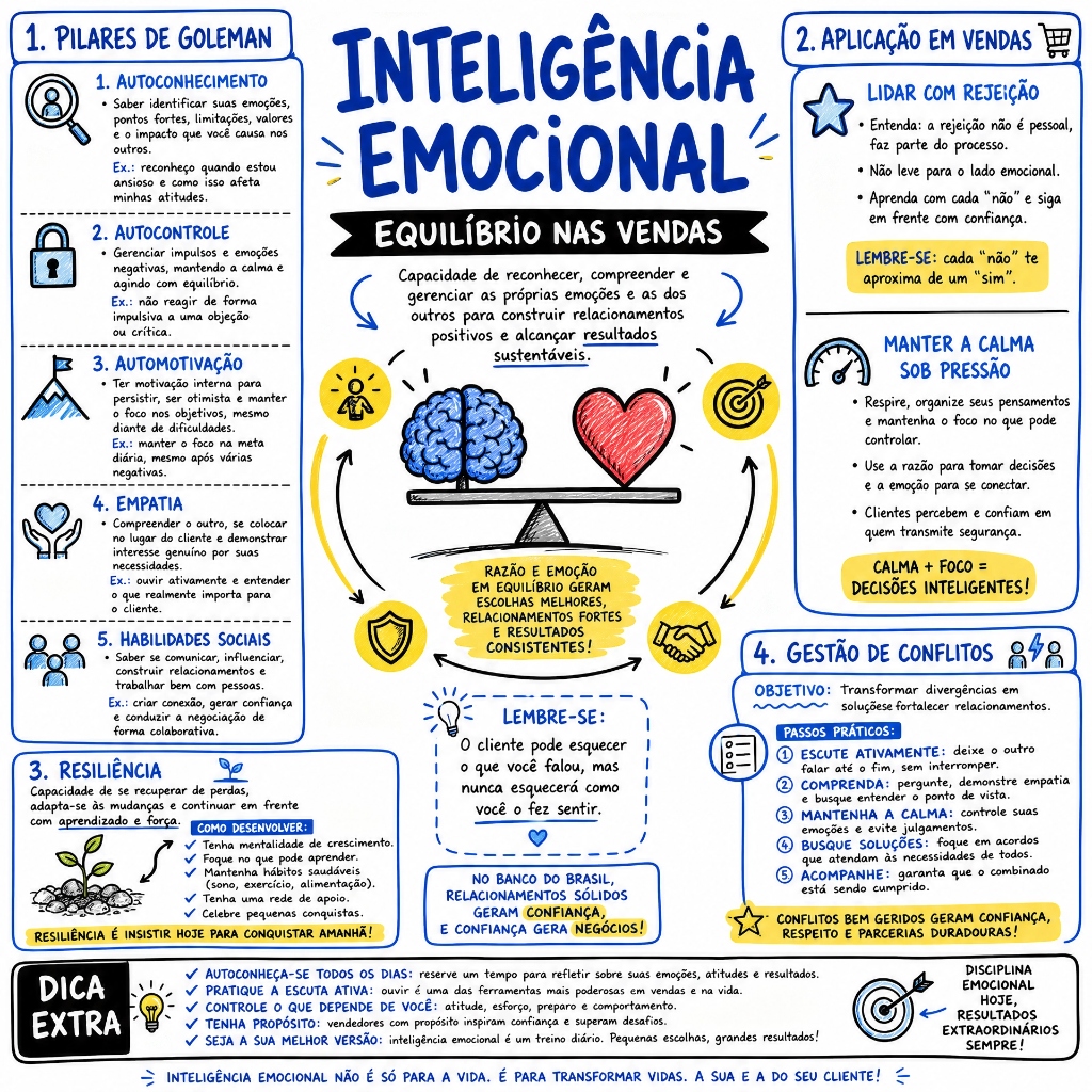Inteligência Emocional: Equilíbrio nas Vendas