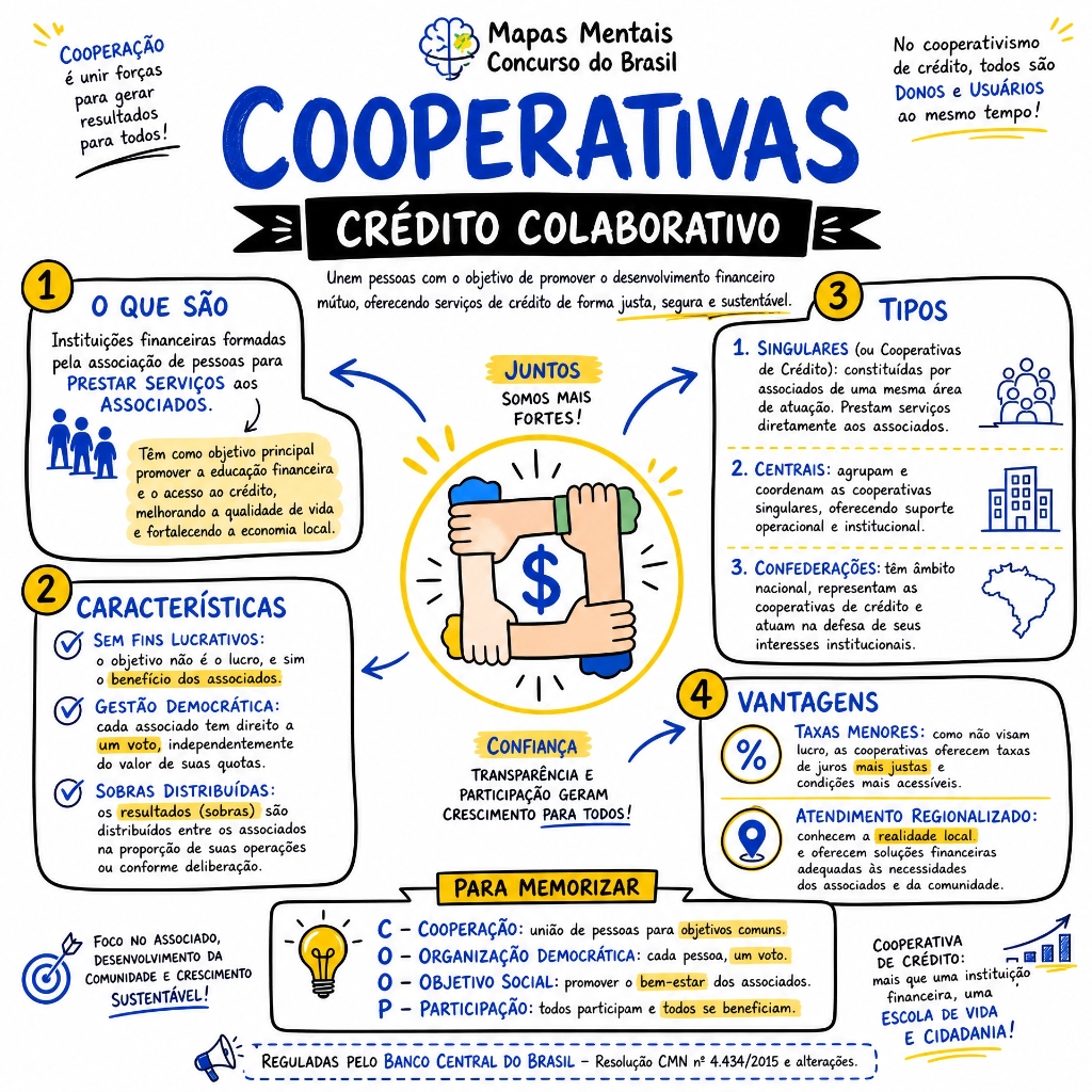 Cooperativas: Crédito Colaborativo