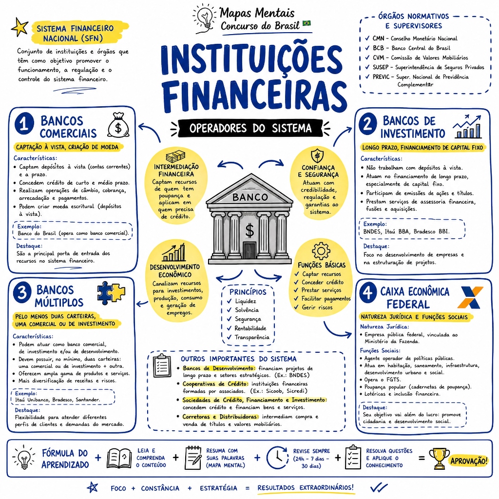 Instituições Financeiras: Operadores do Sistema