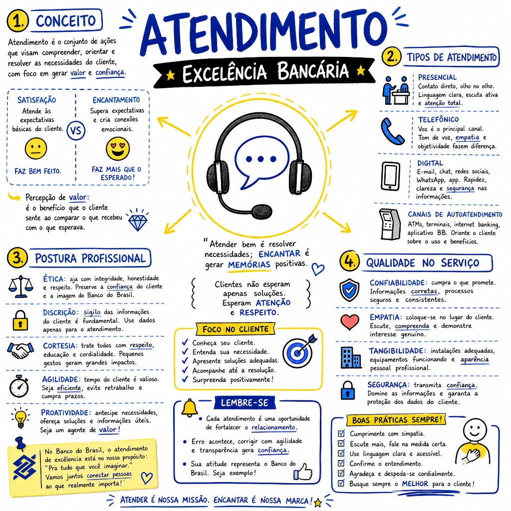 Atendimento: Excelência Bancária