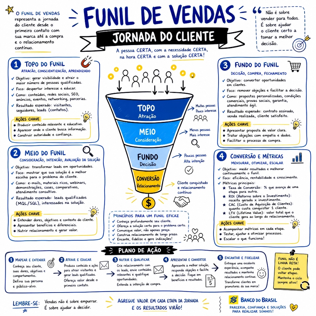 Funil de Vendas: Jornada do Cliente