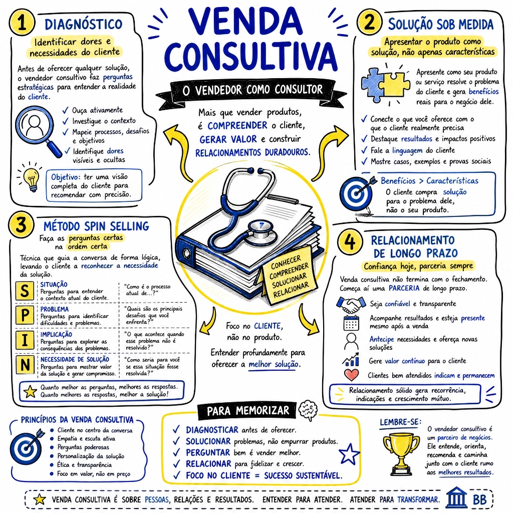 Venda Consultiva: O Vendedor como Consultor